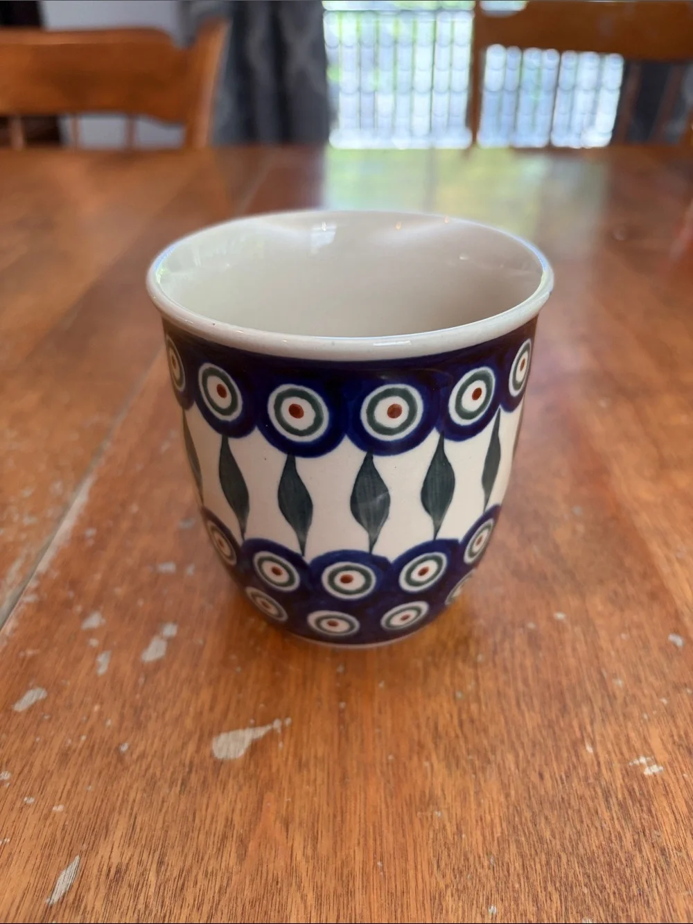 Polish Pottery Coffee Mug Boleslawiec - Picture 2 of 6